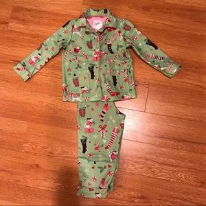 Nick & Nora Christmas Holiday Pajamas 3T